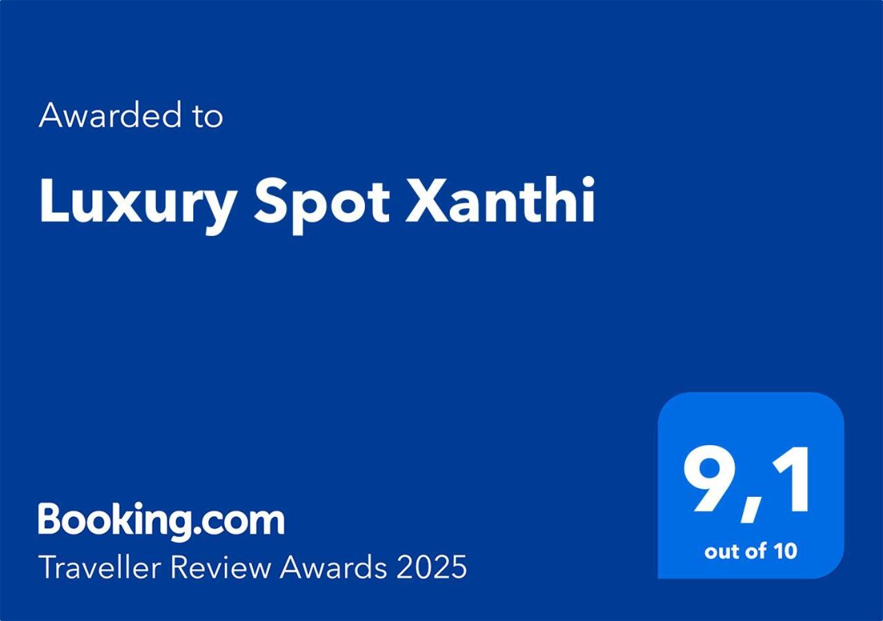 Luxury Spot Xanthi Lägenhet Exteriör bild